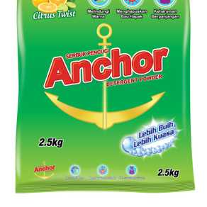 Anchor powder detergent